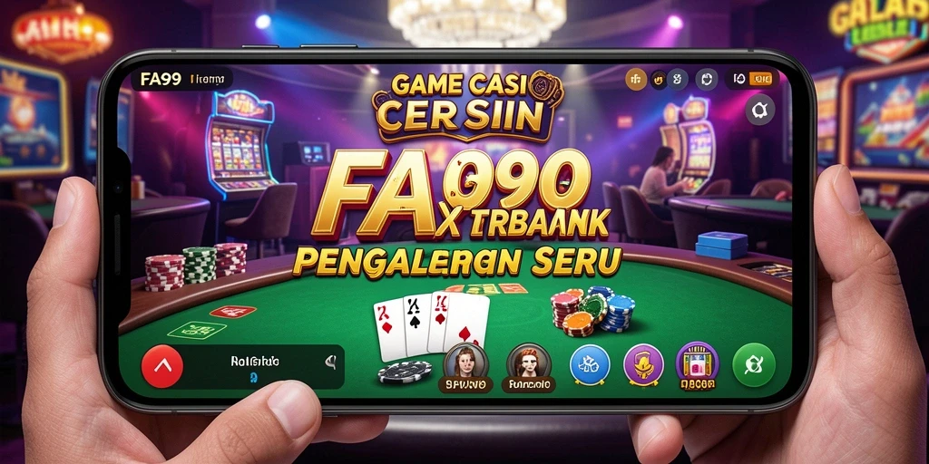 Tampilan gameplay Live Casino yang seru dan interaktif di FA99.