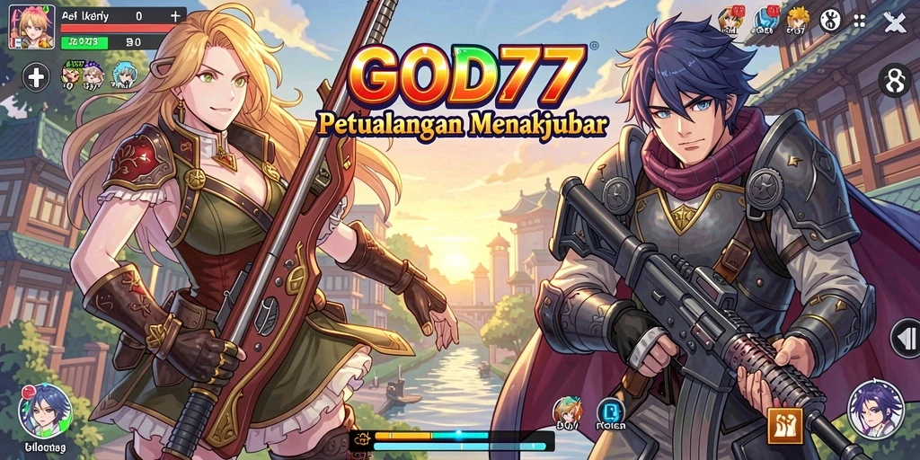 Tangkap momen menegangkan dalam gameplay Anime GOD77.