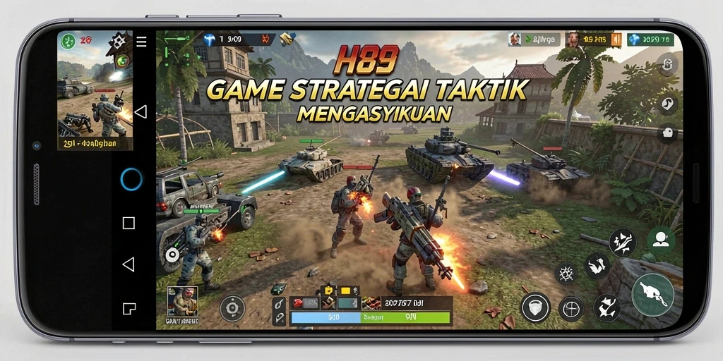 Tampilan gameplay H89 yang mendebarkan dan penuh taktik.