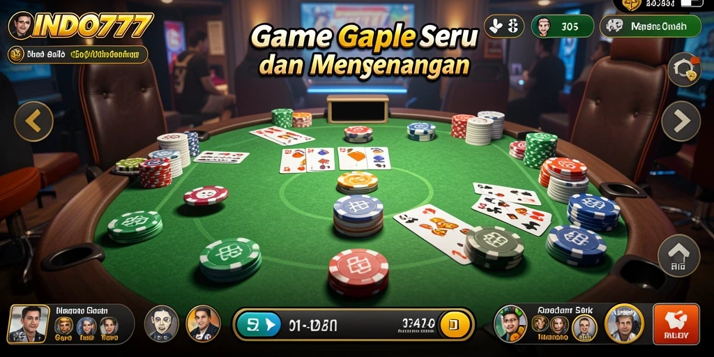 Tampilan gameplay yang seru dan interaktif dari INDO777.