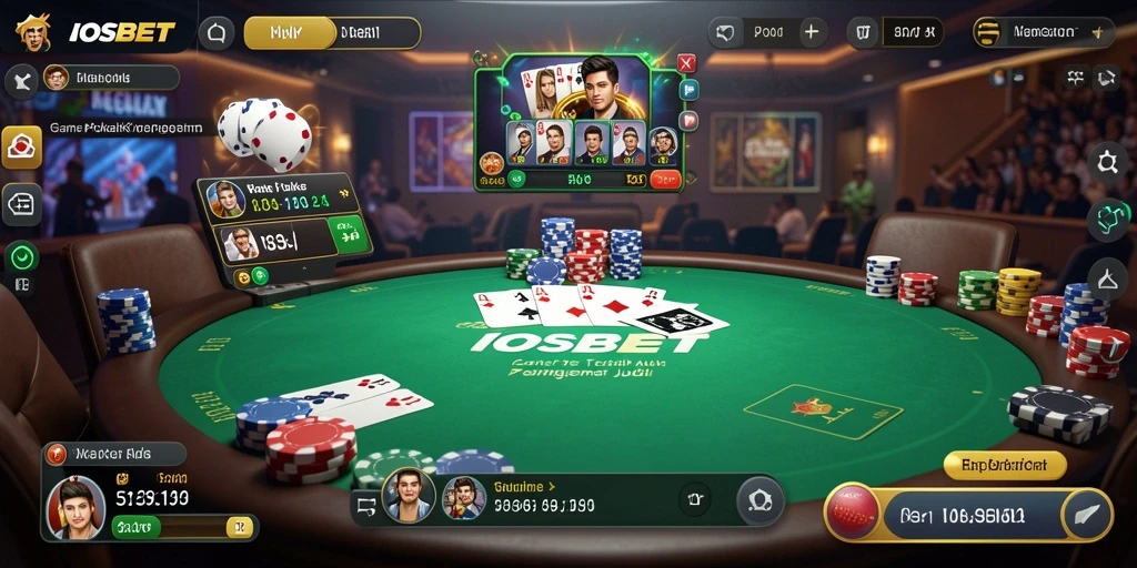 Tampilan gameplay menarik dalam <strong>IOSBET</strong> yang penuh aksi poker.