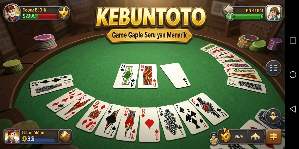 Tampilan gameplay KEBUNTOTO yang menegangkan dan seru.