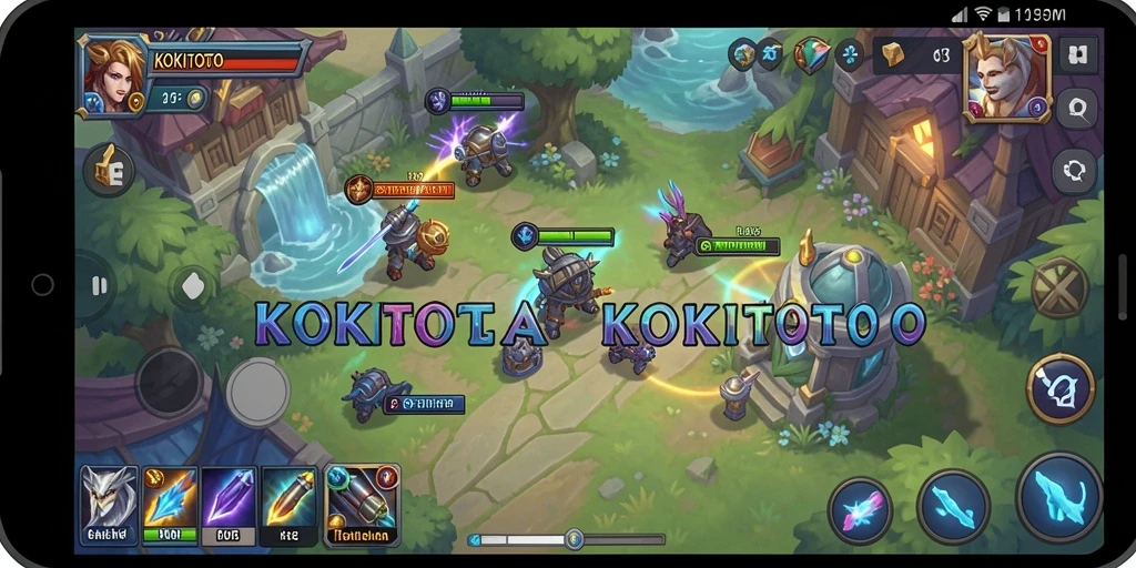 Tampilan gameplay KOKITOTO yang strategis dan menarik.