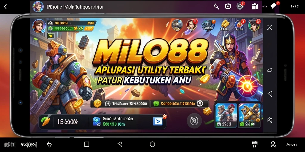 Tampilan antarmuka MILO88 yang ramah pengguna dan fungsional.