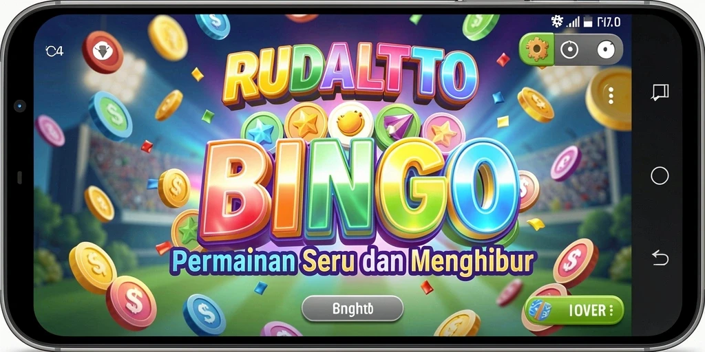 Screenshot RUDALTOTO menampilkan suasana bermain Bingo yang seru.