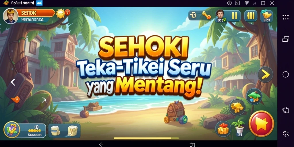 Screenshot SEHOKI dengan tampilan gameplay Puzzle yang menarik.